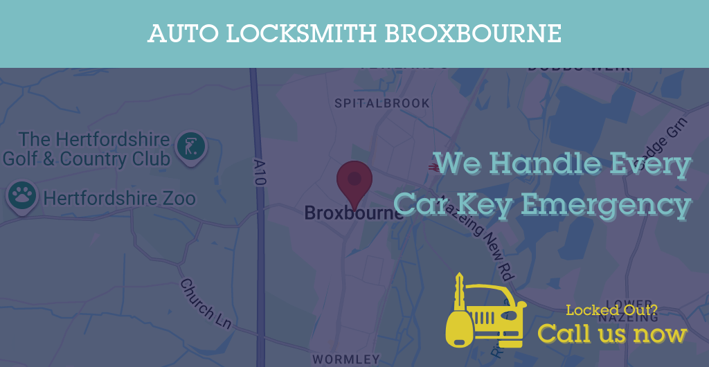 Auto Locksmith Services in Broxbourne - EN postcode