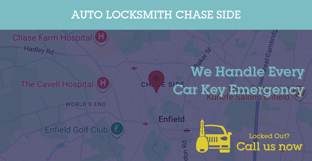 Auto Locksmith Services in Chase Side - EN postcode