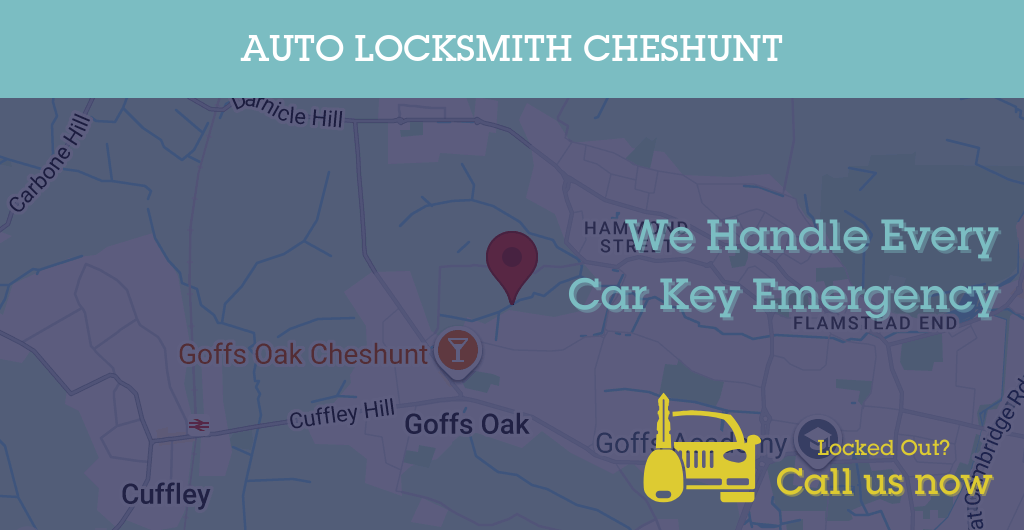 Auto Locksmith Services in Cheshunt - EN postcode
