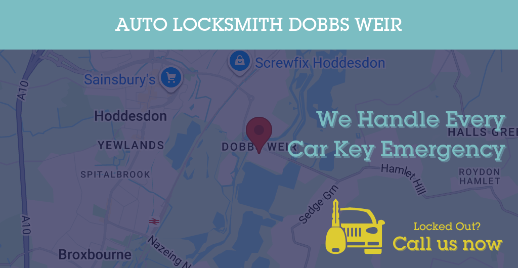 Auto Locksmith Services in Dobbs Weir - EN postcode