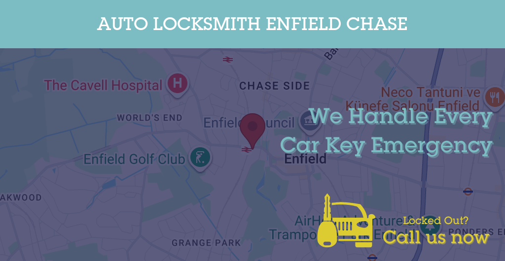 Auto Locksmith Services in Enfield Chase - EN postcode