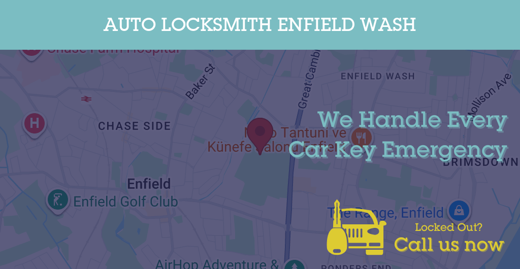 Auto Locksmith Services in Enfield Wash - EN postcode