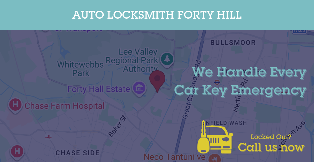 Auto Locksmith Services in Forty Hill - EN postcode