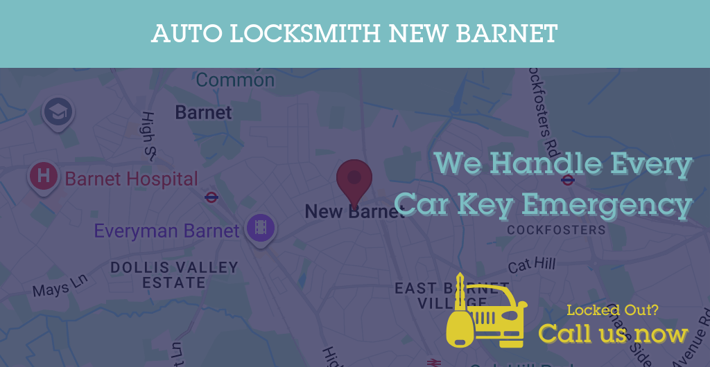 Auto Locksmith Services in New Barnet - EN postcode