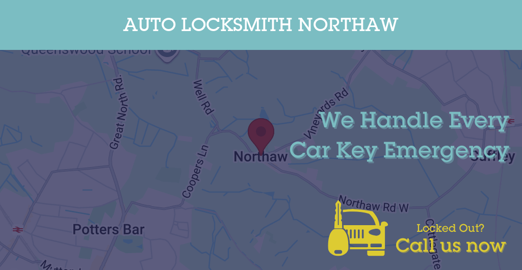 Auto Locksmith Services in Northaw - EN postcode
