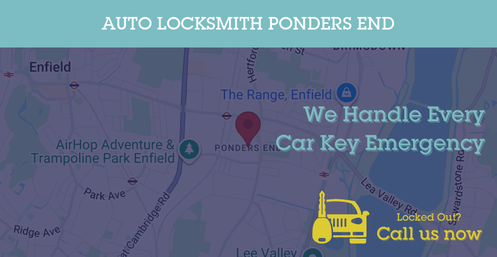 Auto Locksmith Services in Ponders End - EN postcode